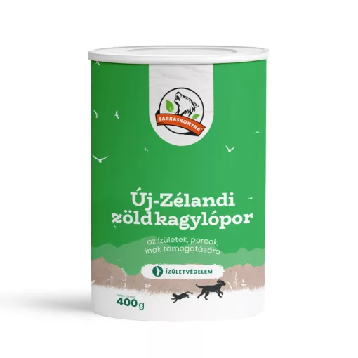 Új-Zélandi Zöldkagylópor 400g