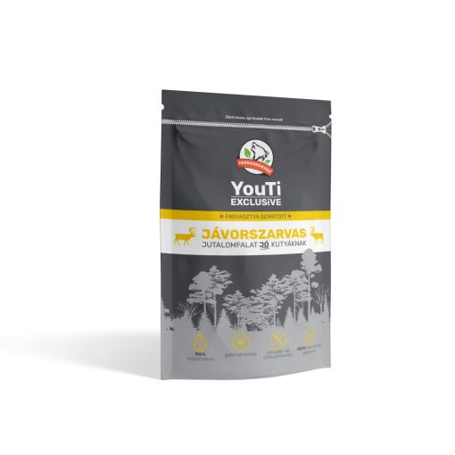YouTi Exclusive Jávorszarvas jutalomfalat 50g