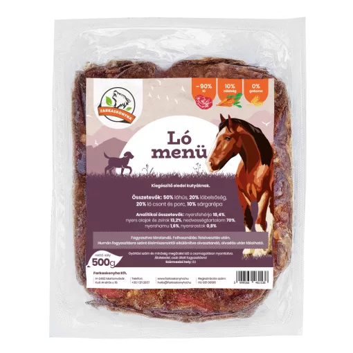 Ló Menü 500g (2x250g) 4+1