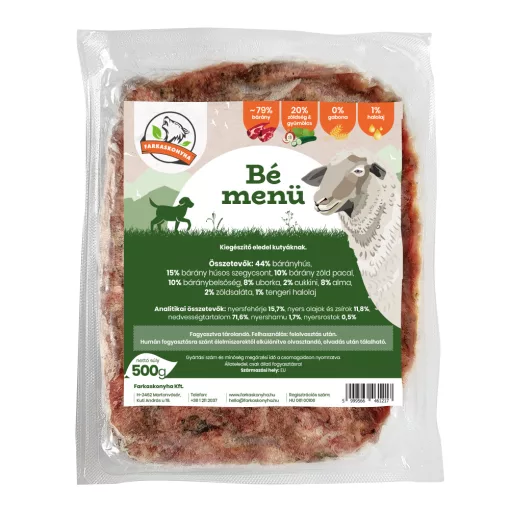 Bé Menü 500g (2x250g) 4+1