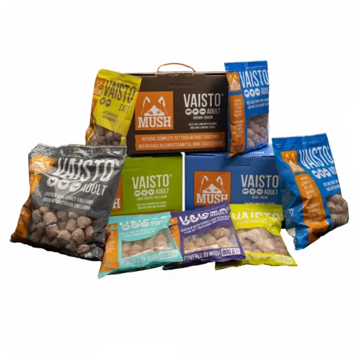 Mush BLUE Marha-Pulyka-Lazac barf komplett menü 10kg