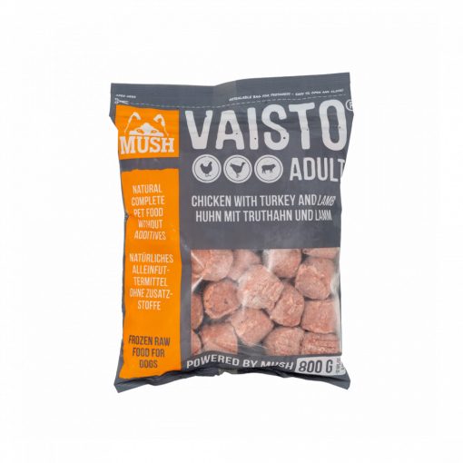 Mush GREY Pulyka-Csirke-Bárány barf komplett menü 800g