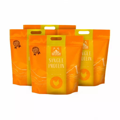 Mush CHICKEN BARF komplett menü csirkehússal 4*2kg