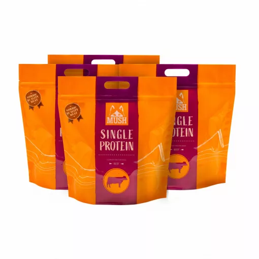 Mush BEEF BARF komplett menü marhahússal 4*2kg