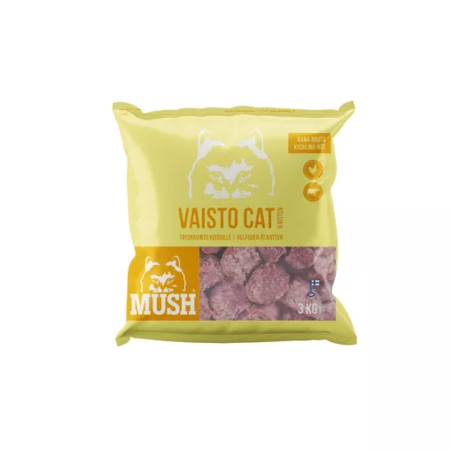 Mush Cat YELLOW barf menü cicáknak 3*3kg