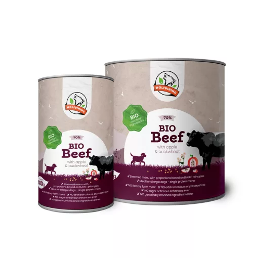 BIO MARHA párolt komplett menü kutyáknak 800g