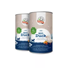 BIO KACSA párolt komplett menü kutyáknak 2*400g