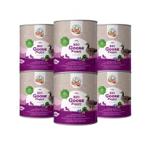 BIO LIBA párolt komplett menü kölyökkutyáknak 6*800g