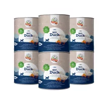 BIO KACSA párolt komplett menü kutyáknak 6*800g