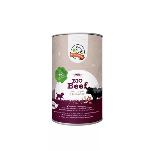 BIO MARHA párolt komplett menü kutyáknak 12*400g