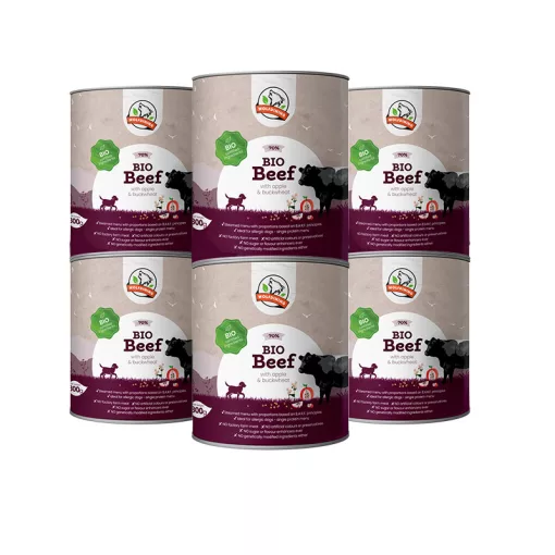 BIO MARHA párolt komplett menü kutyáknak 6*800g