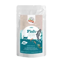HAL és GARNÉLARÁK párolt komplett menü macskáknak 12*100g