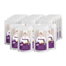 NYÚL párolt komplett menü macskáknak 12*100g